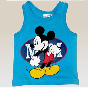 Mickey Mouse Hemd Blauw-Maat 98