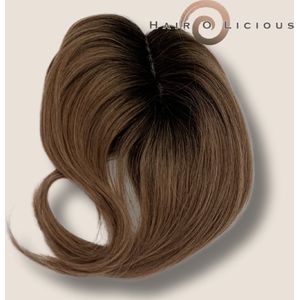 Haar Topper | 15 CM | 30 Gram | Little BFF | Caramel