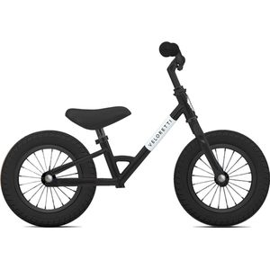 Veloretti Mini loopfiets - 12 inch - Zwart - 2-4 jaar