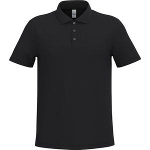 iDeal Basic Brand Heren piquépolo IB220 - Ideal Black - XL