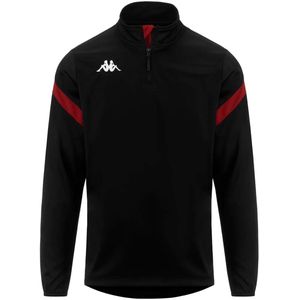 Kappa - Dolvole - Sweatshirt - Halve Rits - Heren - Nauw Aansluitend - 100% Polyester