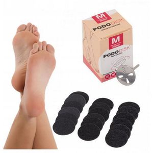Pododisk Pedicure Set: Schijf, Dorn & Verwisselbare Schuurpads (M 20mm)