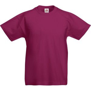 Fruit Of The Loom Originele T-shirt met korte mouwen voor kinderen / kinder (Kelly Groen)