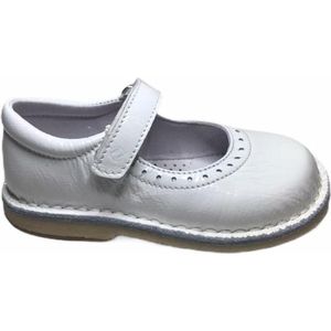 Naturino velcro ballerina 4875 lak gebroken wit mt 21