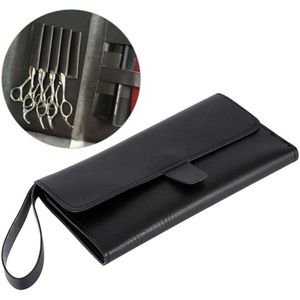TRANKIELO® - Professionele, Draagbare Multifunctionele Kappersgereedschap Tas - Schaar, Kam, en Opbergzak – Zwart