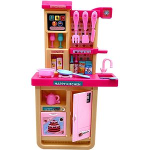 Kieka Speelgoed - Keuken Accessoires - Keuken Speelgoed - Kinder Speelgoed - Mode Simulatie - Mini Keuken Accessoires - Familie Kinderspeelgoed - 30Cm Barbie - Poppenhuis