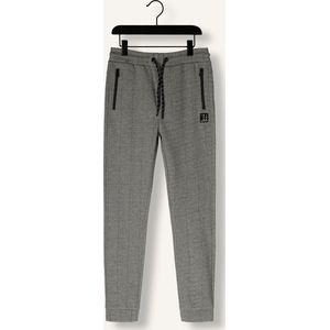 Indian Blue - Check Zip Pocket - Jogpant - Grijs