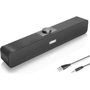 Bluetooth Desktop Luidsprekers met USB en AUX Aansluiting voor PC en Laptop