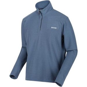 Regatta Elgor II Fleece Met Halve Rits En Visgraatmotief Voor Heren Blauw