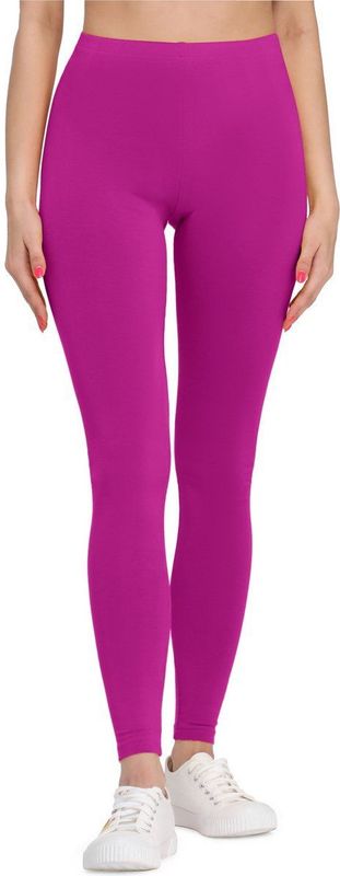 Bellivalini - BLV-BLV50-147-LE - Dames Leggings - Fuchsia2 - Sport - Vrijetijdsbroek