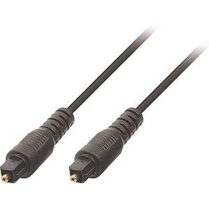 Valueline Toslink digitale audiokabel Toslink mannelijk - Toslink mannelijk  5,00 m zwart