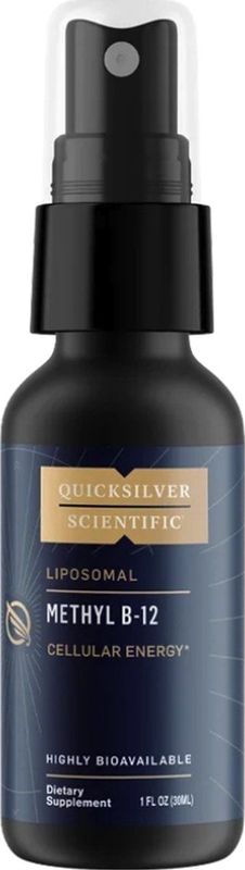 Quicksilver - Liposomale Methyl B-12 - Vitamine B - 30ml