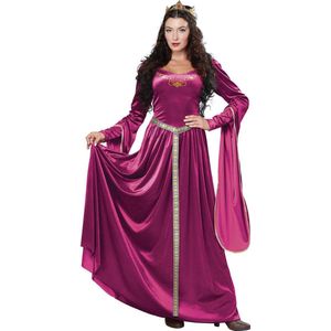 CALIFORNIA COSTUMES - Paars middeleeuwse prinses kostuum voor dames - L (42/44)