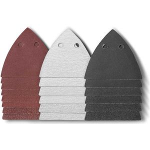 Parkside - Schuurpapierset - Geperforeerd - Voor Pentaschuurmachine - 34 Delig