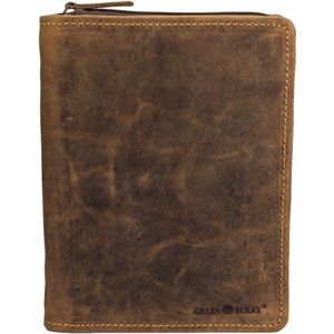 Vintage A5 schrijfmap - Bruin leer - Praktisch en stijlvol