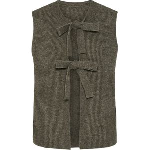 PIECES - PCSilly - Bodywarmer - Chocoladebruin