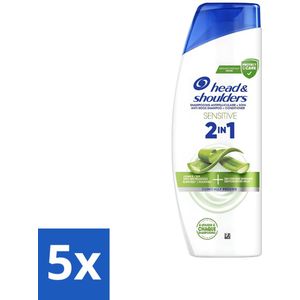 Head & Shoulders - Shampoo - Sensitive - Gevoelige Hoofdhuid & Kalmerend - 285 ml - Bulkverpakking - 5 stuks