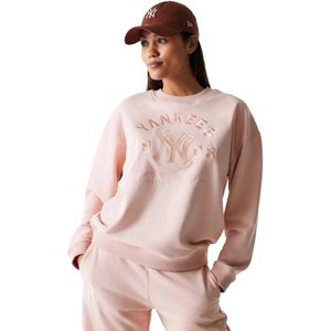 New Era - MLB Tonal Graphic Sweater - Roze - Dames - Katoen