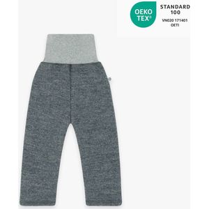 Wollen broek voor baby's en kinderen, 100% wol (Merino), Ademend & waterbestendig, Comfortabele buikband, meegroeiend ontwerp, OEKO-TEX® STANDARD 100, Mulesingvrij
