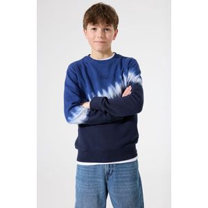GARCIA - Sweater - Blauw - Regular Fit - Lange Mouwen