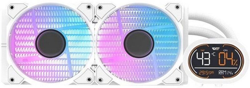 Darkflash - DH240D - Vloeistofkoeling - 240 Mm - Aluminium - ARGB Verlichting