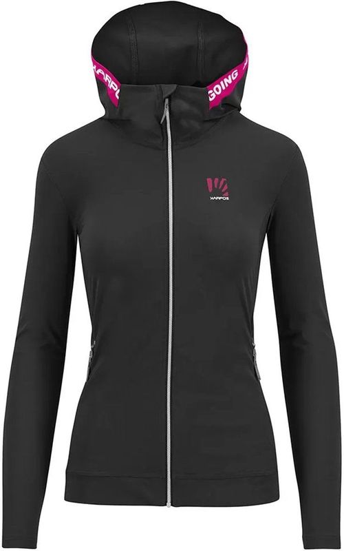 KARPOS EASYFR. W F-Z Hoodie BLACK/INNUENDO Woman