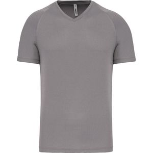 PROACT - PA476 - Sportshirt - Fine Grey - V-hals