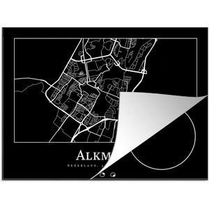 Inductie beschermer - Inductie Mat - Kookplaat beschermer - Alkmaar - Plattegrond - Stadskaart - Kaart - Inductie beschermer - Inductie Mat - Kookplaat Beschermer - 70x52 cm - Afdekplaat inductie - Inductiebeschermer