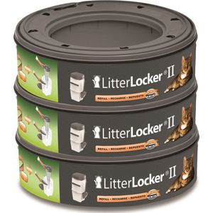 LitterLocker Kattenbakfilter Navulling - 3 St.