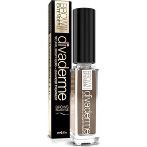 Divaderme - Browextender II - Wenkbrauwkleur - Cappuccino Brown - 9 ml