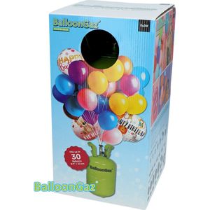 Balloon Gaz - - Helium Tank - 30 ballonnen