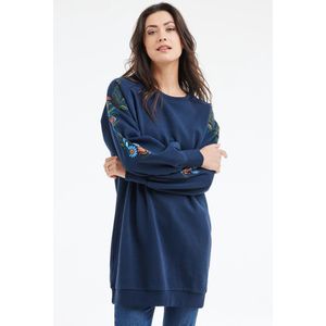 DIDI Dames Sweat Kyra embro Dark blue maat 34