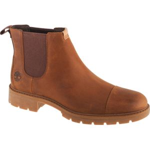 Timberland - Elmhurst - Enkellaarzen - Bruin - Volnerf Leer - Duurzaam