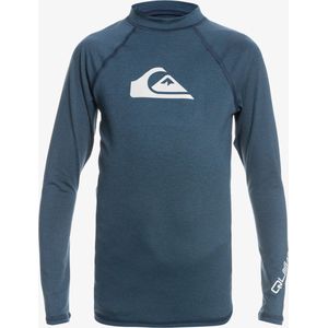 Quiksilver - UV Surf T-shirt voor jongens - All Time Lange mouw - UPF50 - Navy Blazer - Blauw - maat 164-170cm