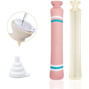 Heetwaterkruik - Warmwaterkruik - Hot water bottle - Luxe Heetwaterkruik voor winter