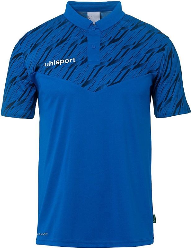 Uhlsport Kinder Progressive 28 Polo Shirt 1002276 Azurblau-128