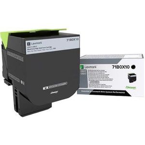 Lexmark 71B0X10 tonercartridge 1 stuk(s) Origineel Zwart