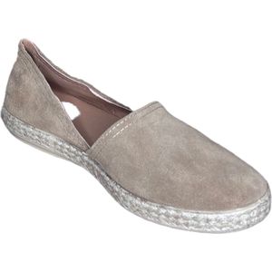 Q Fit Cindy Beige suede moccasin (Maat - 37, Kleur - Beige)