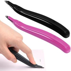 Magnetic Clip Remover Set of 2 with Stainless Steel Tip Ergonomic Handle Built-in Magnet by LQI