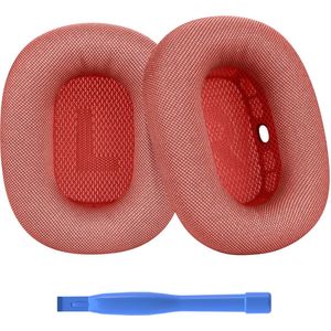 Vervangende Oorkussens voor AirPods Max Hoofdtelefoon van MMOBIEL – Mesh Fabric Koptelefoon Oorkussens – Noise Isolation Hoofdtelefoon Earpads – Roze
