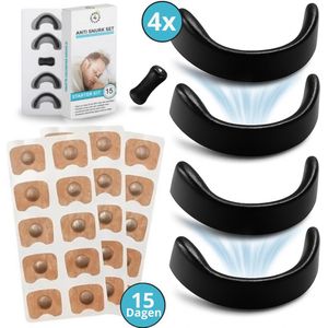 Twenty4seven® Anti Snurk Magnetische Neusclips - 15 Paar - Neusspreider Set - Snurkbeugel - Neuspleister - Neusstrips Tegen Snurken