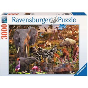 Afrikaanse Dierenwereld Puzzel (3000 stukjes)