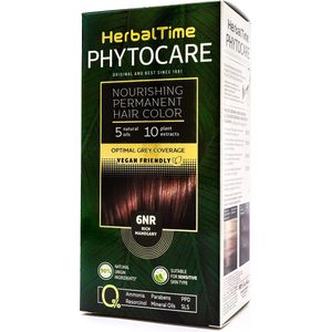 Herbal Time - Phytocare - Permanente Haarverf - 6NR Rich Mahogany - 125ml - 100% Vegan