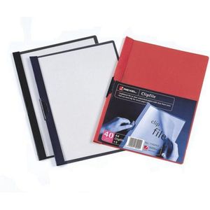 Rexel Clipfile - A4 25 vel - Rood (5st)