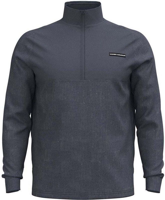 Under Armour - Drive Pro Hybrid HZ-Downpour - Fleece - Grijs/Zwart