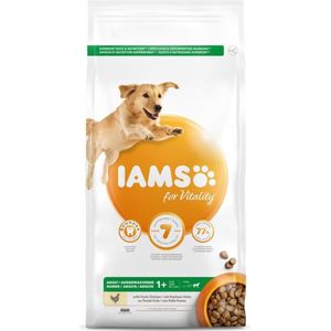 3x Iams Dog Adult Large Kip 3 kg