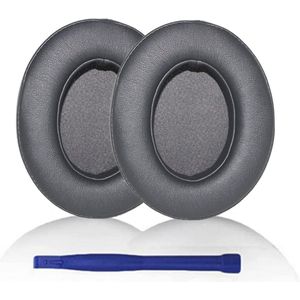 Vervangende Oorkussens voor Hoofdtelefoons - Compatibel met Studio 2.0 en Studio 3 - Comfortabele en Duurzame Oorkussens (Titanium Grijs)