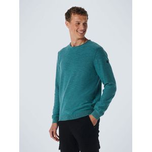No Excess Mannen Pullover Petrol M