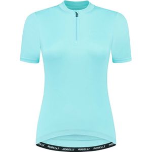 Rogelli Core Fietsshirt Dames - Korte Mouwen - Wielrenshirt - Lichtblauw - Maat XXL