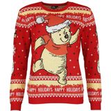 Winnie The Pooh - Dance - Kersttrui - Meerkleurig - Dames